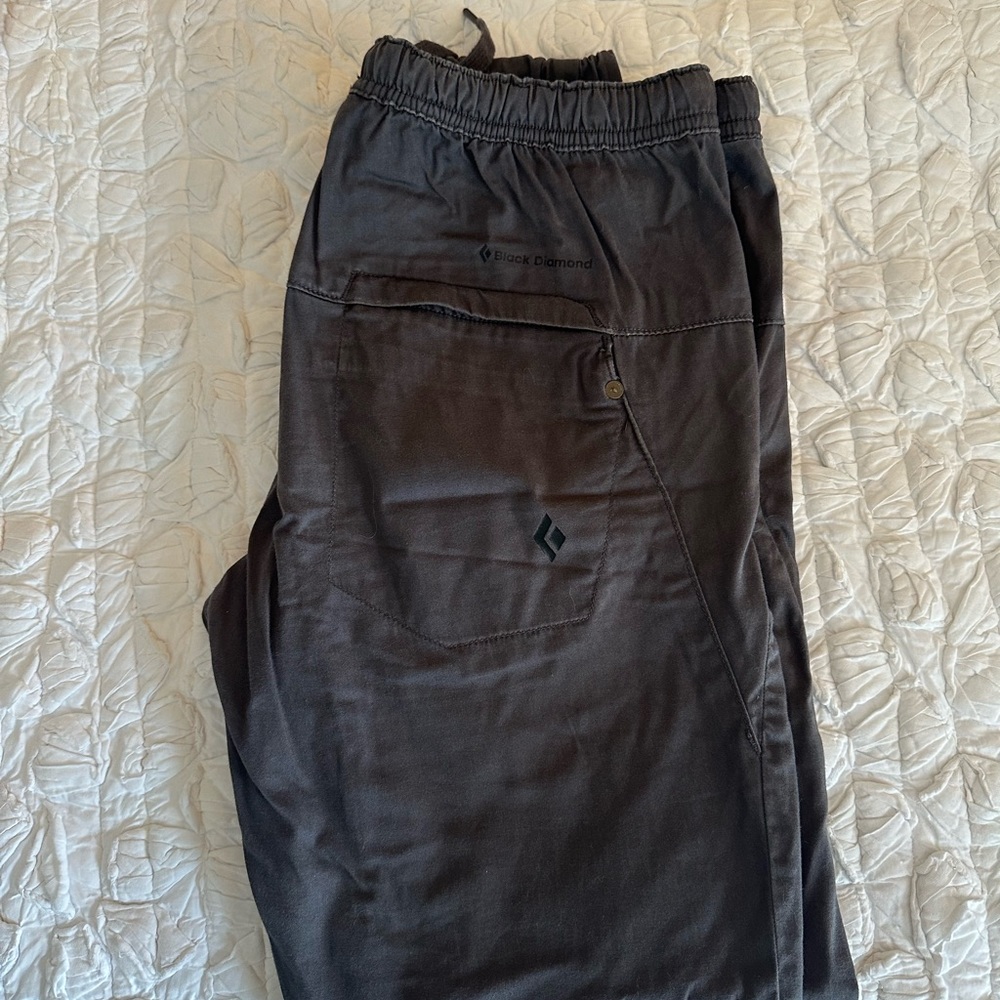 Women’s Black Diamond Grey Pants, Small